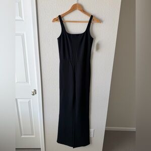 Abercrombie Ponte Unitard Flare Jumpsuit